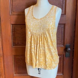 Lucky Brand beaded tank size small
